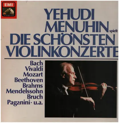 Bach / Vivaldi / Mozart / Beethoven a.o. - Yehudi Menuhin ‎Spielt Die Schönsten Violinkonzerte
