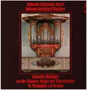 LP - Bach / Walther - Annerös Hulliger an der Hauser-Orgel der Pfarrkirche St. Remigius zu Mettau