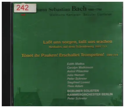 Bach - Weltliche Kantaten