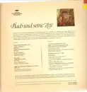 LP - Bach, Telemann, Friedrich der Große, Vivaldi - Bach Und Seine Zeit - 5 page booklet