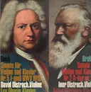 LP - Bach, Brahms / Oistrach, Oborin, Ginsburg - Sonate für Violine und Klavier