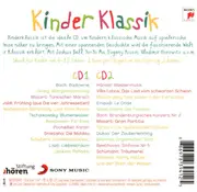 Double CD - Bach, Grieg, Mozart, Smetana, Liszt a.o. - Kinder Klassik