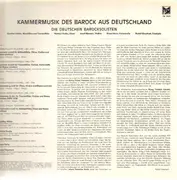 LP - Bach, Händel, Telemann - Kammermusik des Barock