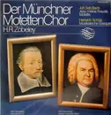 LP - Bach, Schütz / Zöbeley - Jesu meine Freude / Musikalische Exequien - Gatefold
