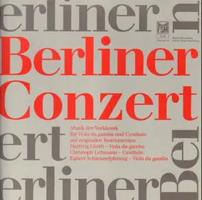J. S. Bach - Berliner conzert / Groth, Lehmann, Schimmelpfennig