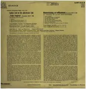 LP - Bach - Actus Tragicus • Himmelskönig Sei Willkommen (Kantaten 106 • 182)