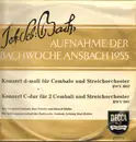 LP - Bach - Cembalokonzert D-Moll / Konzert Für 3 Cembali C-Dur / Konzert Für 4 Cembali A-Moll