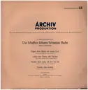 LP - Bach - Das Schaffen Johann Sebastian Bachs - Serie B: Motetten