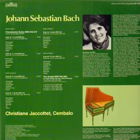J. S. Bach - Franösische Suiten (BWV 812-7) / Vier Duette (BWV 802-5)