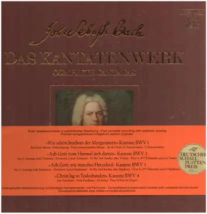 Bach - Kantatenwerk · Complete Cantatas | BWV 1-4 | 1