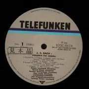 LP - Bach - Konzerte Für 2,3,4 Cembali