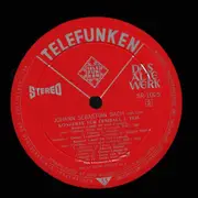 LP - Bach - Konzerte für cembali I. Teil