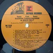 LP - Bachman-Turner-Bachman - Bachman-Turner-Bachman As Brave Belt