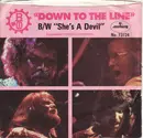 7inch Vinyl Single - Bachman-Turner Overdrive - Down To The Line / She's A Devil