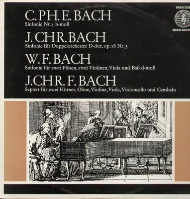 Bachsöhne - C.Ph.E.Bach, J.Chr.Bach, W.F.Bach, J.Chr.F.Bach