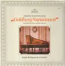 LP - Bach - 'Goldberg-Variationen' Vierter Theil Der Clavier-Uebung - gatefold, sewed sleeve, silver labels
