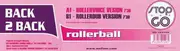 12inch Vinyl Single - Back 2 Back - Rollerball