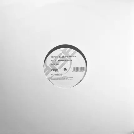 Back To Basics - Mama-Kossa