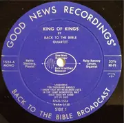 LP - Back To The Bible Quartet - King Of Kings - Mono