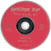 CD Single - Backstreet Boys - I'll Never Break Your Heart