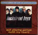 CD - Backstreet Boys - Quit Playing Games (With My Heart) - digipak
