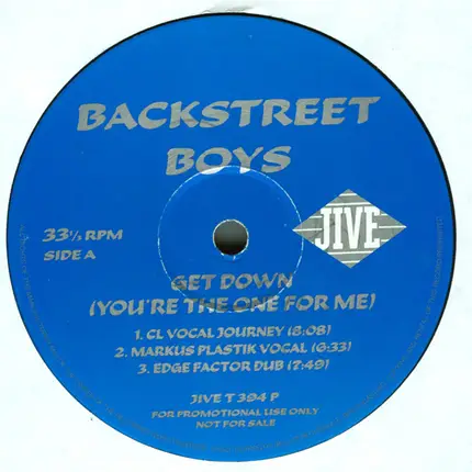 Backstreet Boys - Get Down (You're The One For Me)