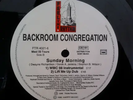 Backroom Congregation - Sunday Morning