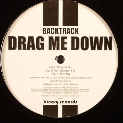Backtrack - Drag Me Down