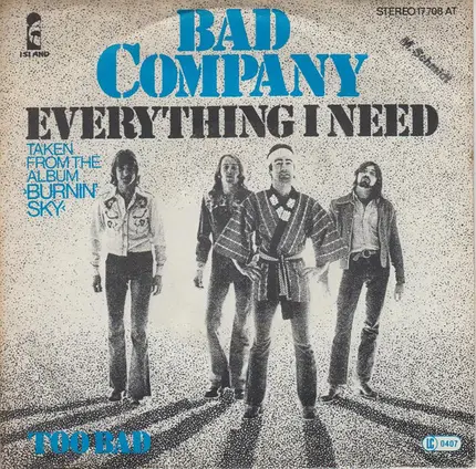 Bad Company - Everything I Need