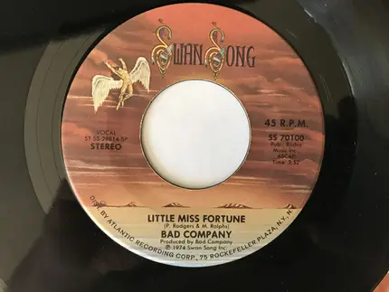 Bad Company - Can't Get Enough / Little Miss Fortune