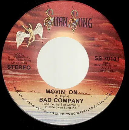 Bad Company - Movin' On