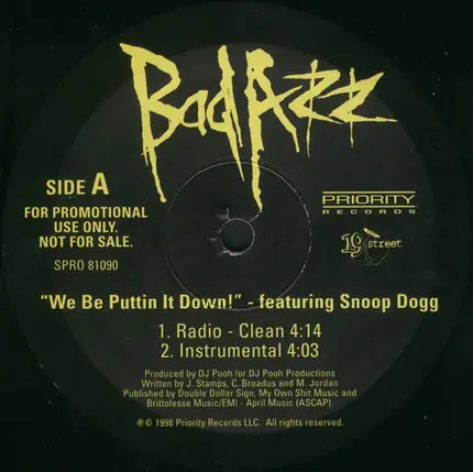 Bad Azz - We Be Puttin' It Down