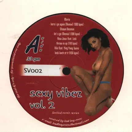 Bad Boy Crew - Sexy Vibez Vol. 2