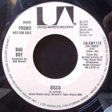 Bad Boy - Disco