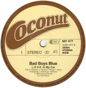 12inch Vinyl Single - Bad Boys Blue - L.O.V.E. In My Car