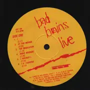 LP - Bad Brains - Live - ORIGINAL US yellow labels