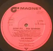 LP - Bad Manners - Gosh It's... - Textured