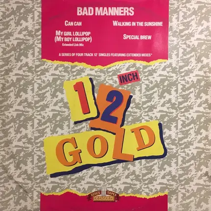 Bad Manners - Can Can / My Girl Lollipop / Walking Into Sunshine / Special Brew