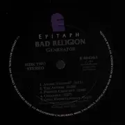 LP - Bad Religion - Generator