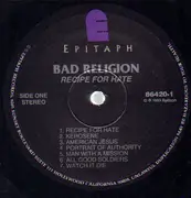 LP - Bad Religion - Recipe For Hate