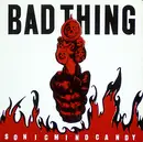 7inch Vinyl Single - Bad Thing - Sonic Mind Candy - Red