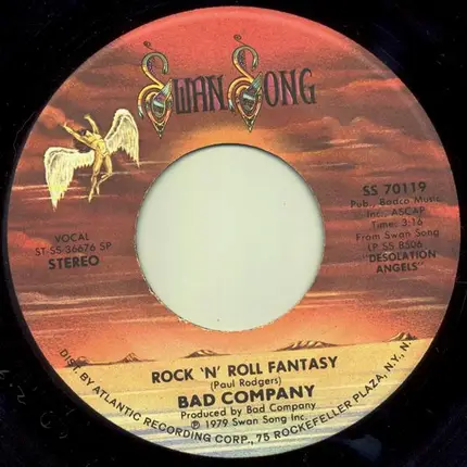 Bad Company - Rock 'n' Roll Fantasy