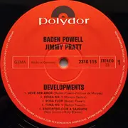 LP - Baden Powell / Jimmy Pratt - Developments