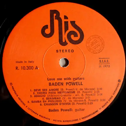 Baden Powell - Love Me with Guitars