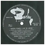 LP - Baden Powell - Live In Japan - Gatefold