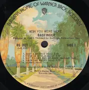 LP - Badfinger - Wish You Were Here