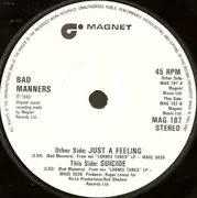 7'' - Bad Manners - Just A Feeling - Solid Centre