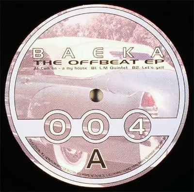 Baeka - The Offbeat EP
