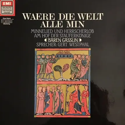 Bären Gässlin , Gert Westphal - Waere Die Welt Alle Min