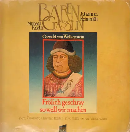 Bären Gässlin - Frölich Geschray So Well Wir Machen
